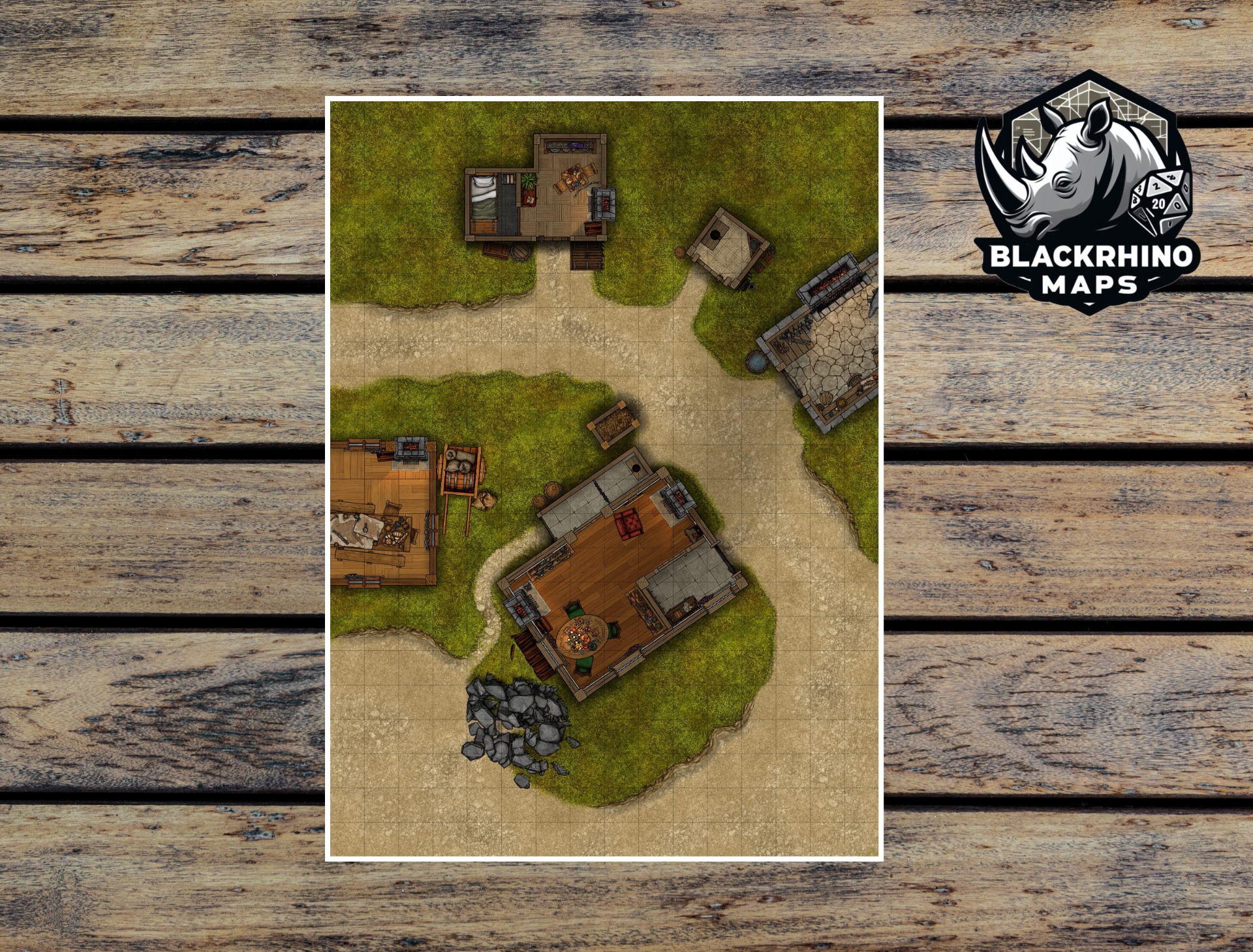 Phandalin Alleys &amp; Rooftop Stash, Lost Mine of Phandelver (LMoP ...